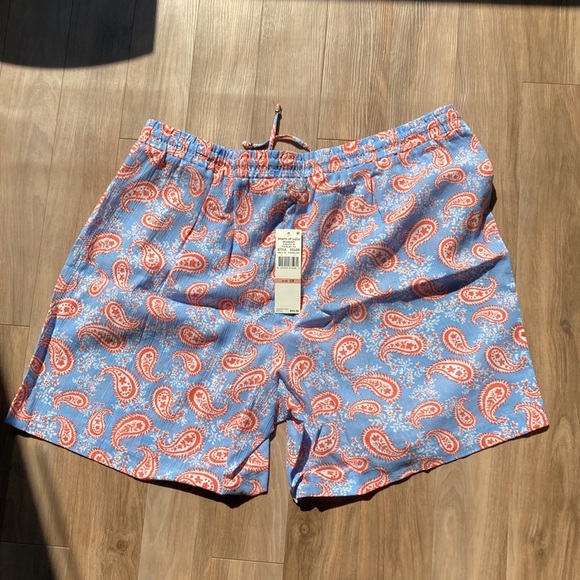 Hearts of Palm short paisley floral print pull on short cotton casual boho 2X - Picture 11 of 13